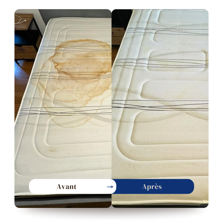Nettoyage d’un matelas